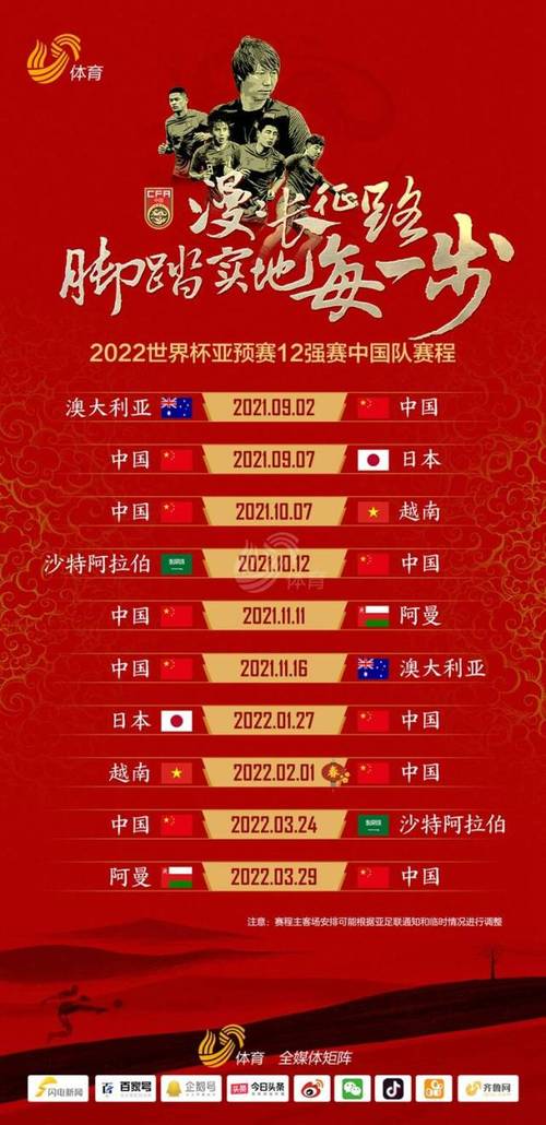 中国杯赛程