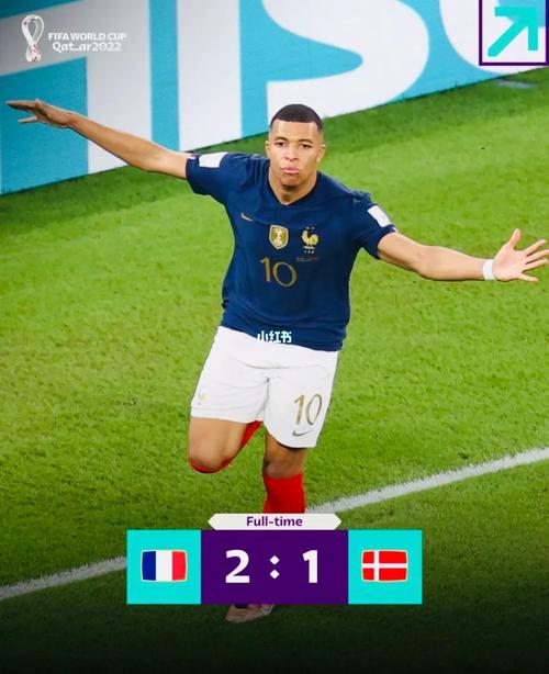 姆巴佩绝杀法国2-1丹麦提前出线